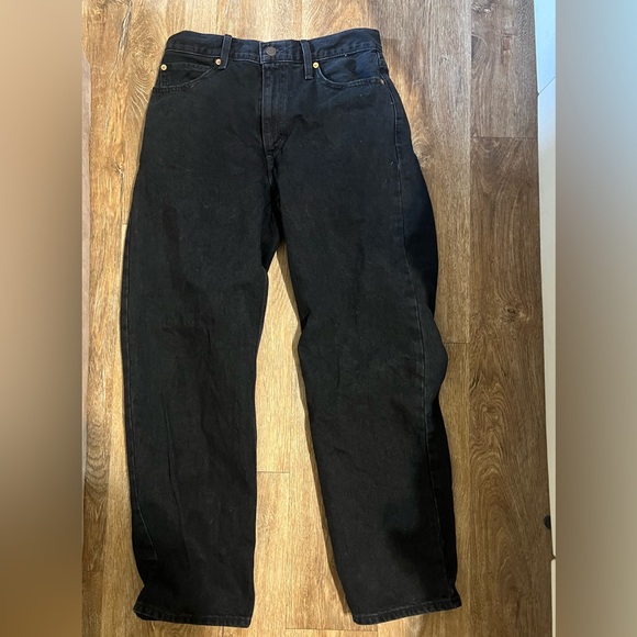 Black Levi Dad Jean size 28 color Rosie Posie - Picture 1 of 3